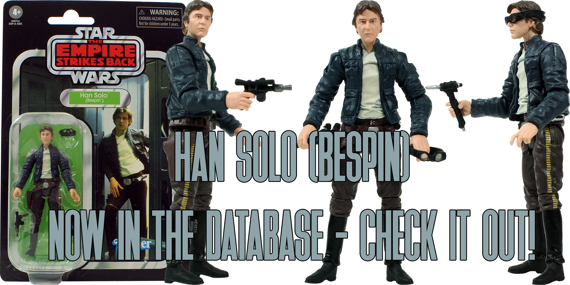 The Vintage Collection Han Solo (Bespin) Is Now In The Database