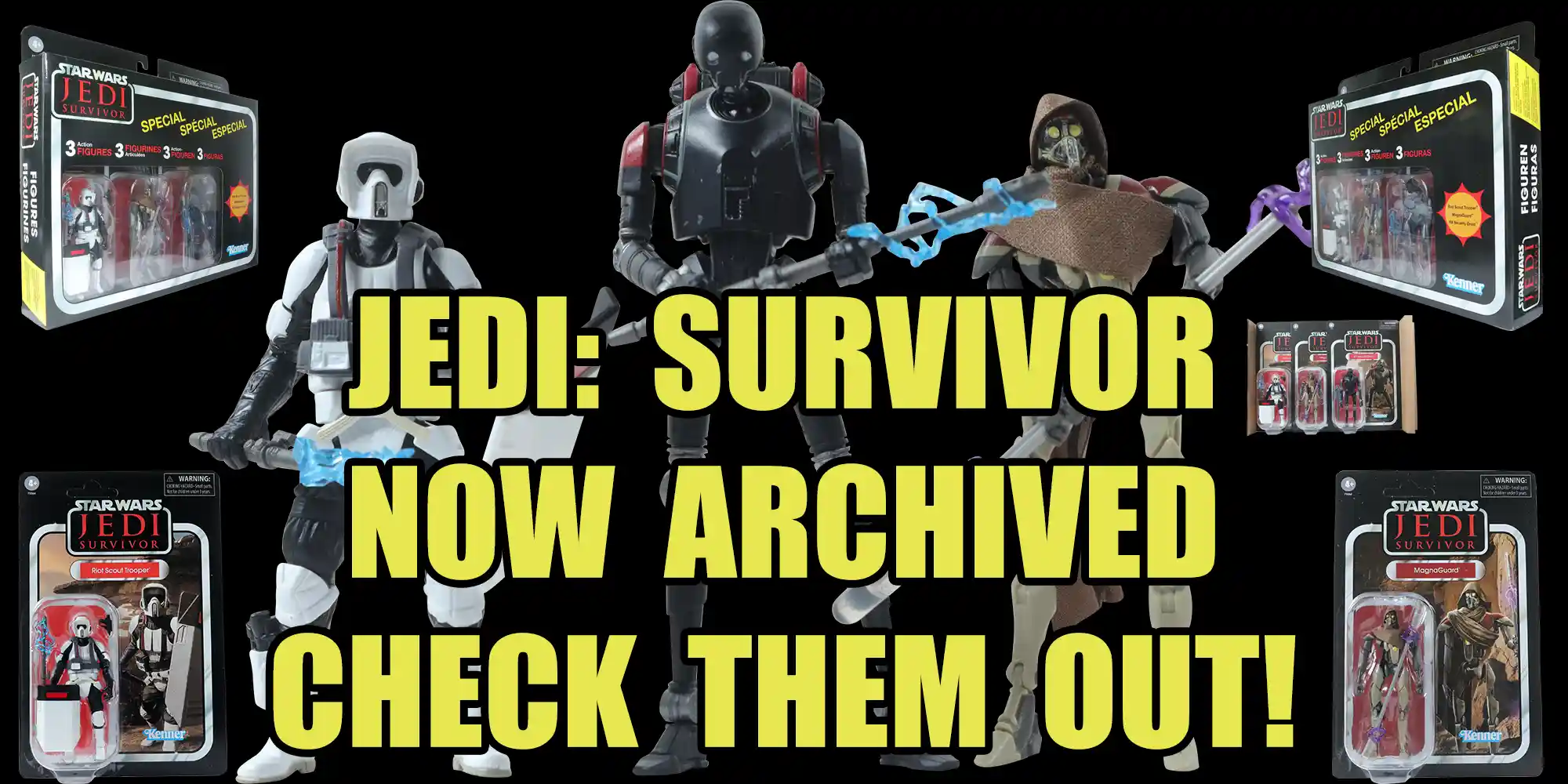 Jedi: Survivor 3-Pack Now Archived - Take A Look!