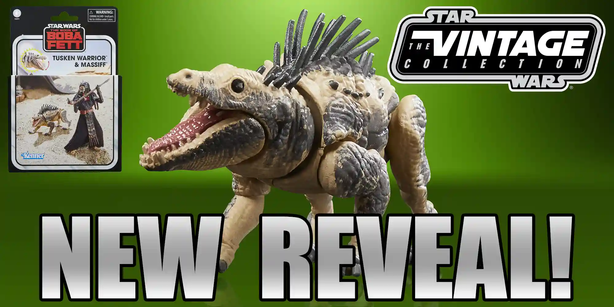 Exclusive Tusken Warrior & Massiff Reveal For TVC! Check It Out!