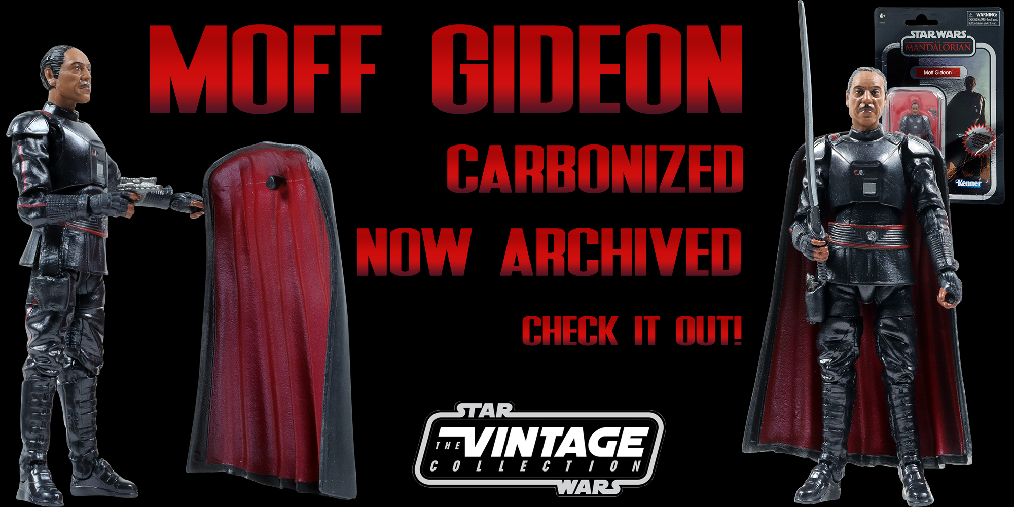 Moff Gideon Carbonized