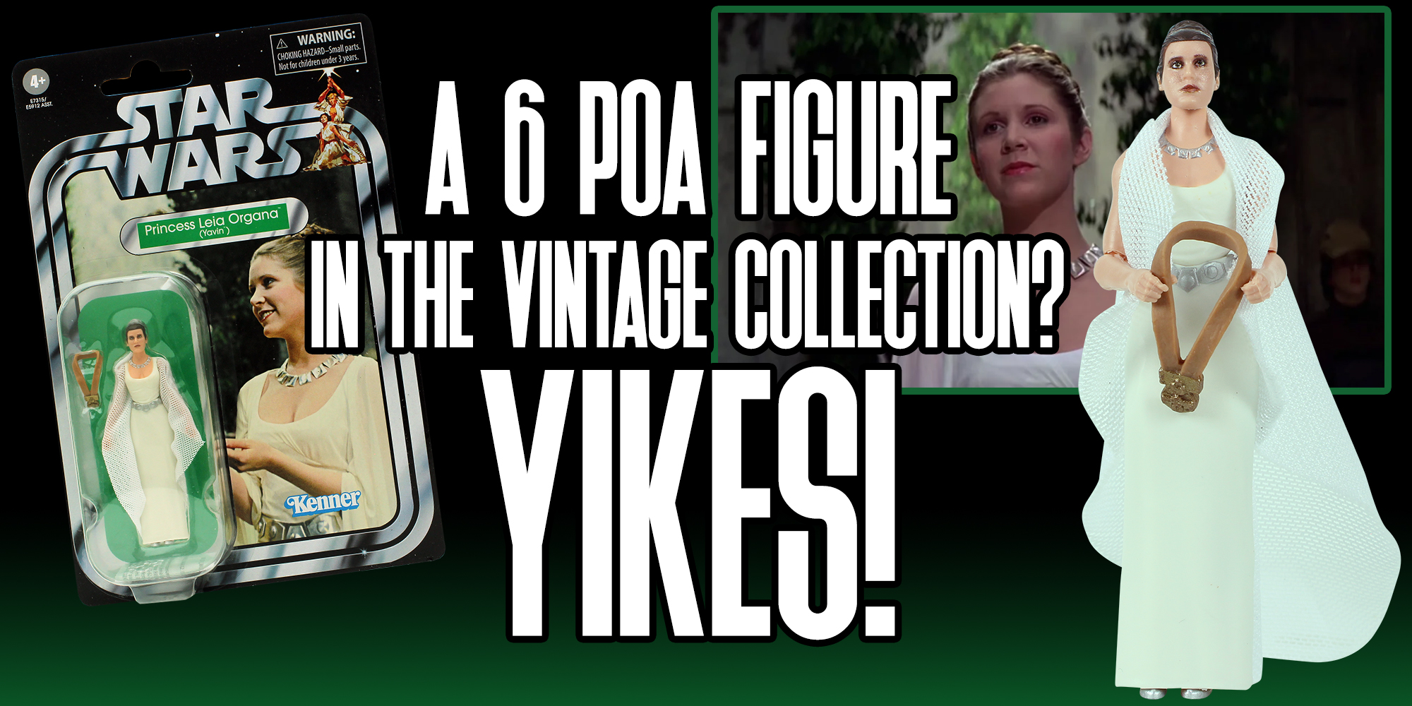 LEIA HAS ONLY 6 POINTS OF ARTICULATION?! YIKES!