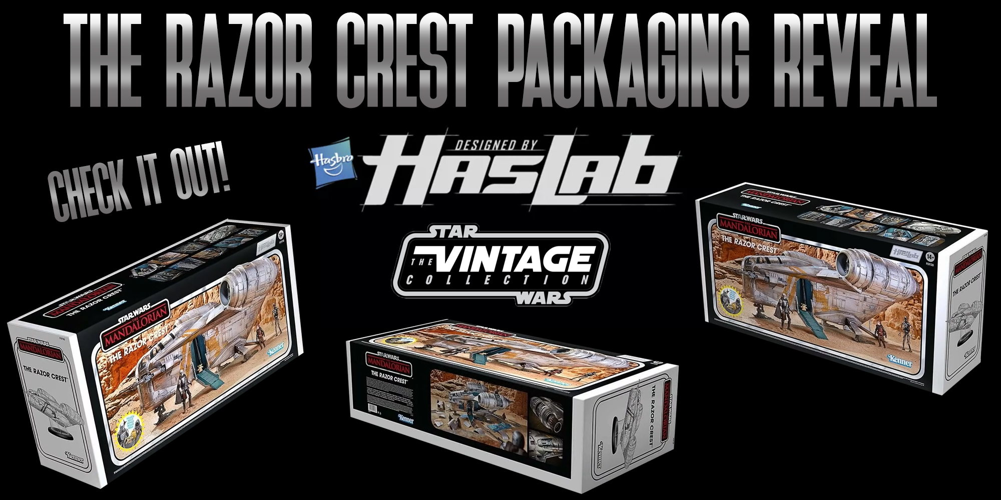 HasLab Razor Crest - Packaging Revealed