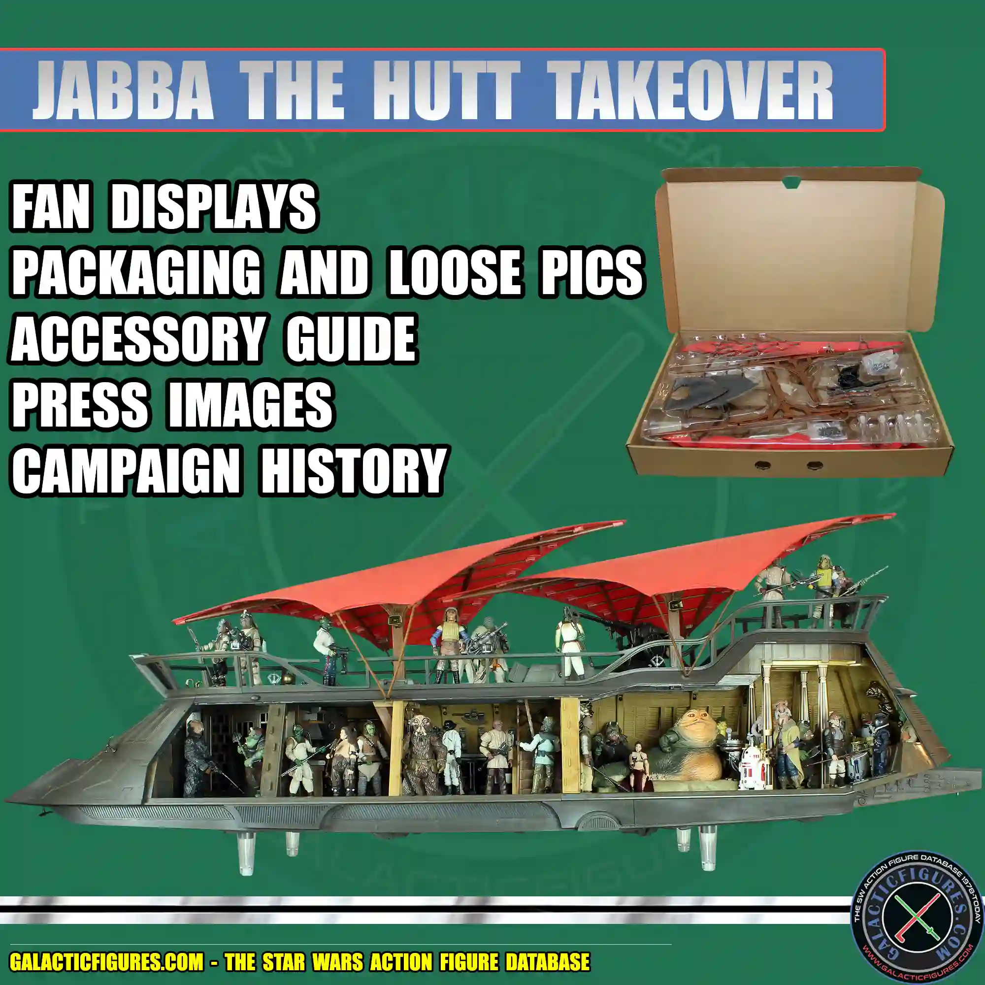 Jabba The Hutt Takeover! The Sail Barge!