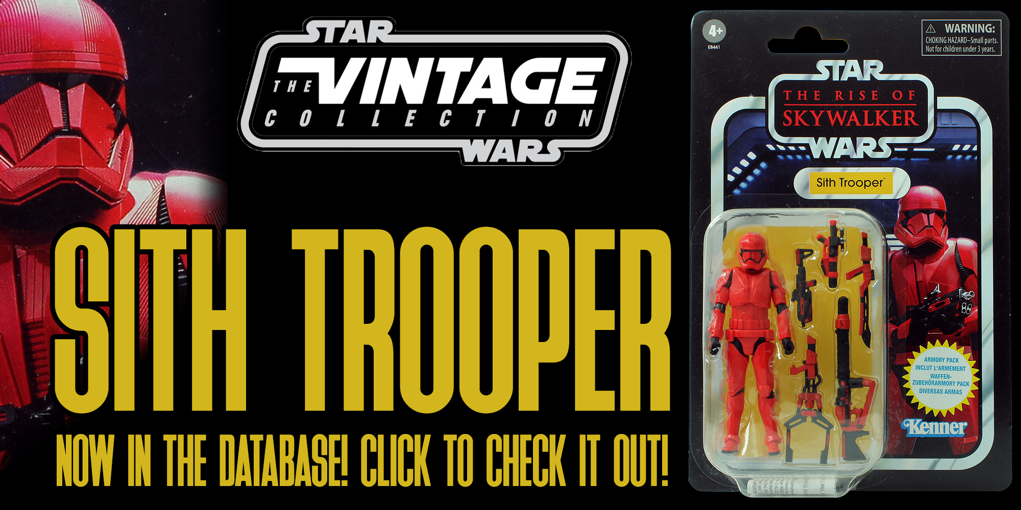 Now In The Database: TVC Sith Trooper Armory Pack VC162A