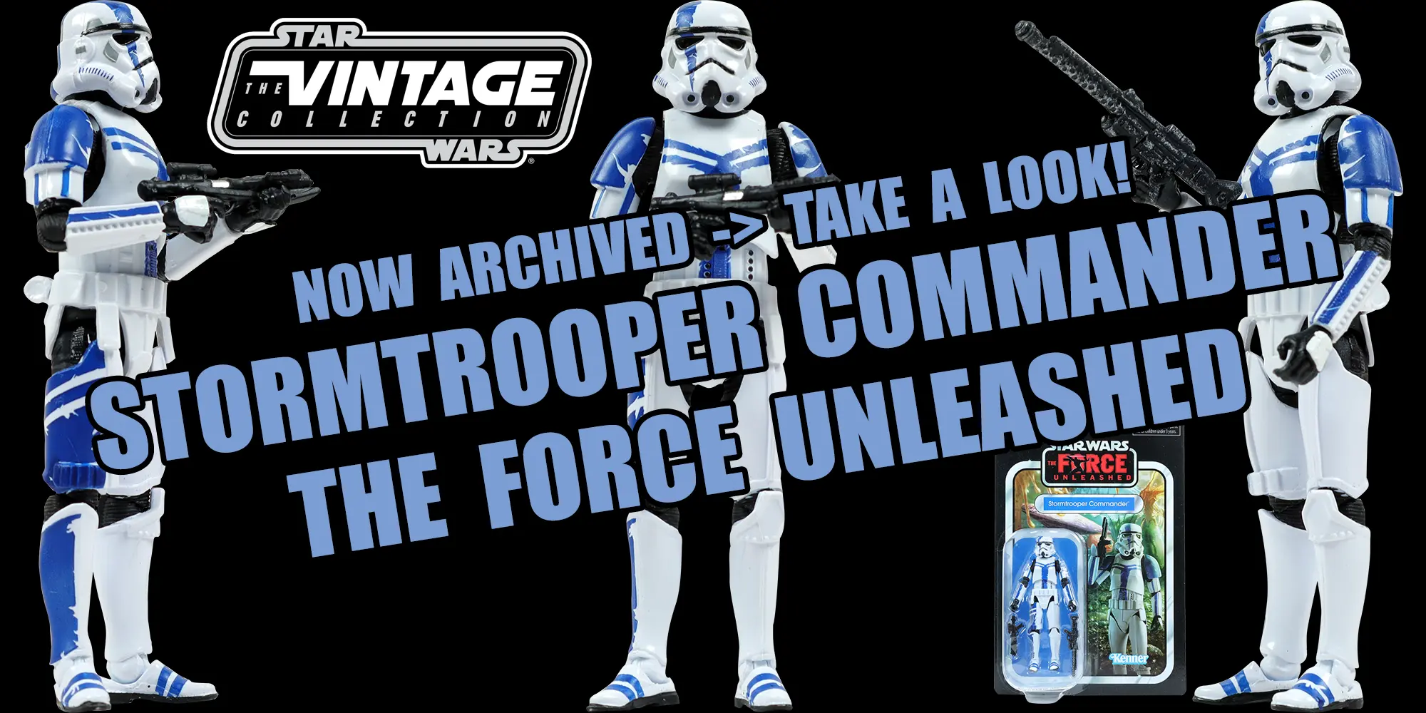 TVC Stormtrooper Commander (The Force Unleashed) Added - Check It Out!