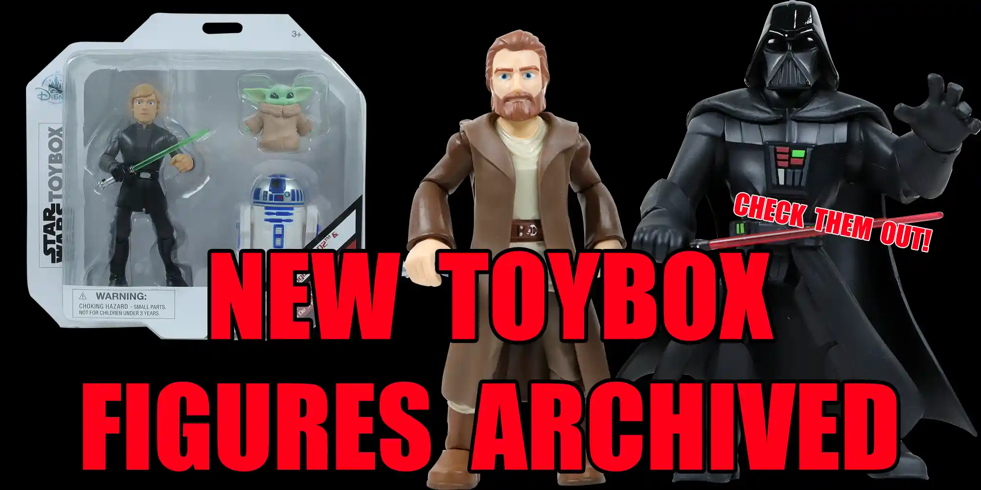 New Disney 5" ToyBox Figures Archived - Check Them Out!