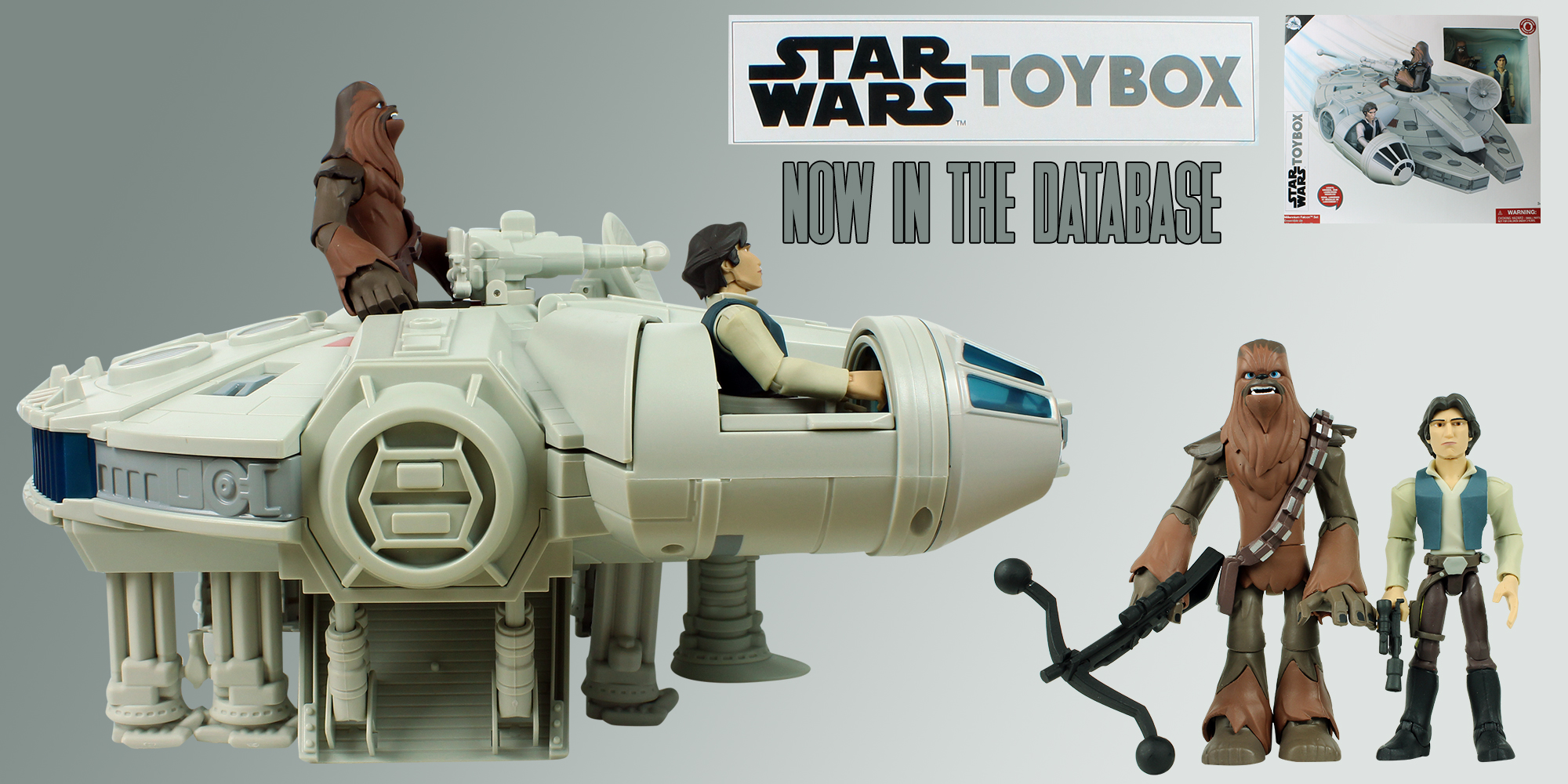 Toybox Han Solo Chewbacca