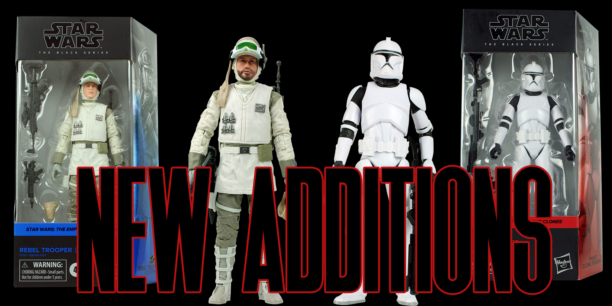 Black Series Hoth Rebel Trooper And Phase I Clone Trooper Added