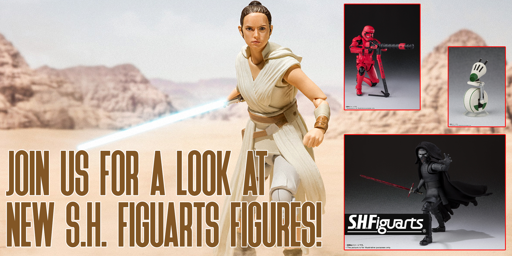 A Look At New SH Figuarts Star Wars Figures!