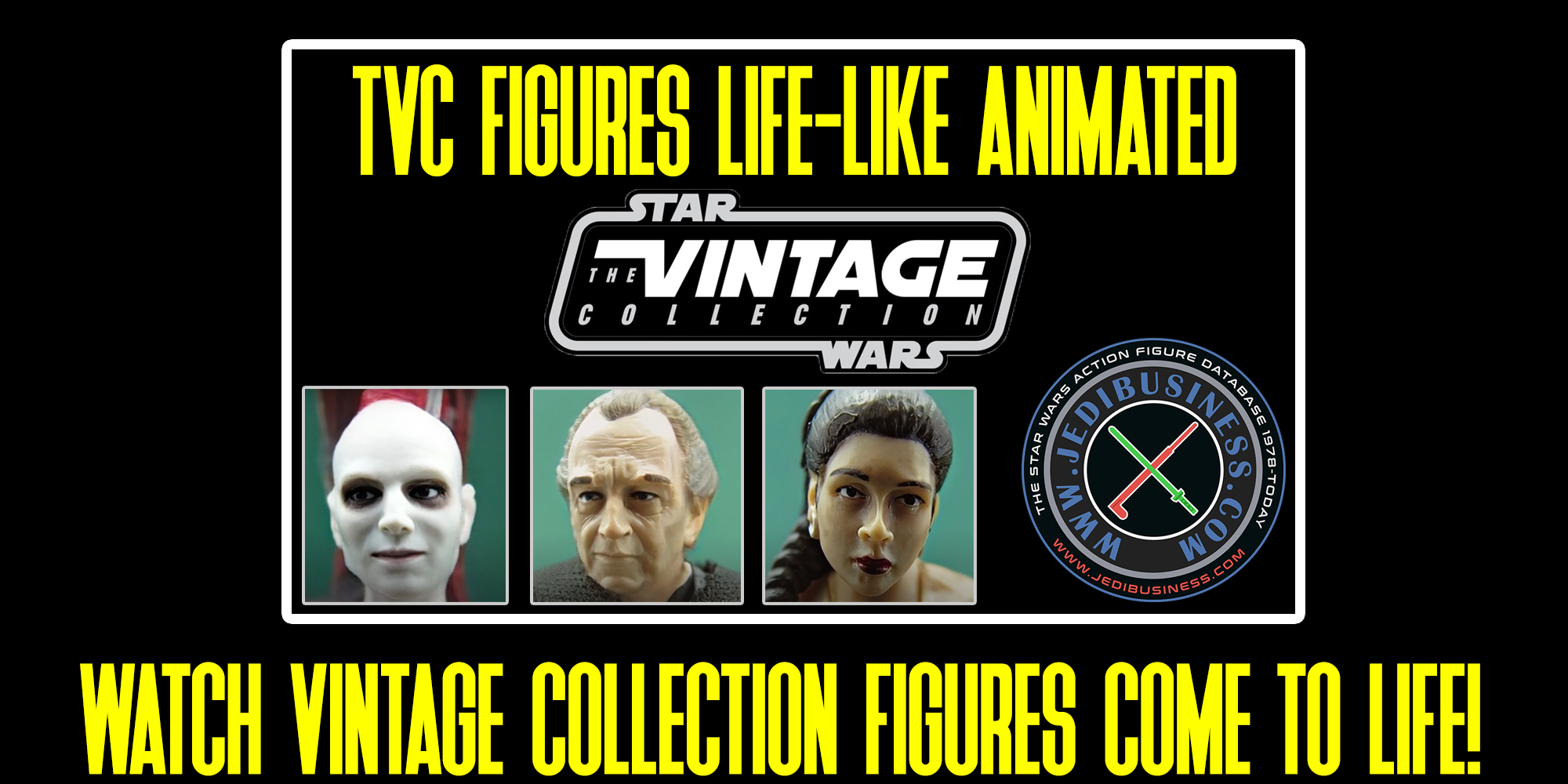Watch TVC Figures Come To Life!