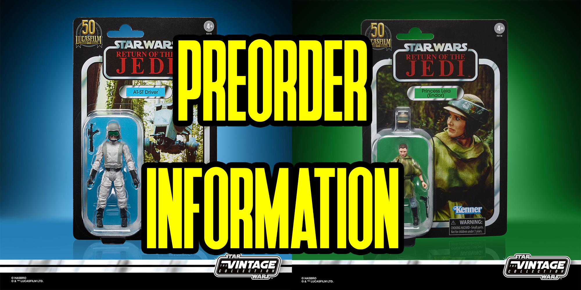 Pre-Order Info For New Vintage Collection Figures!