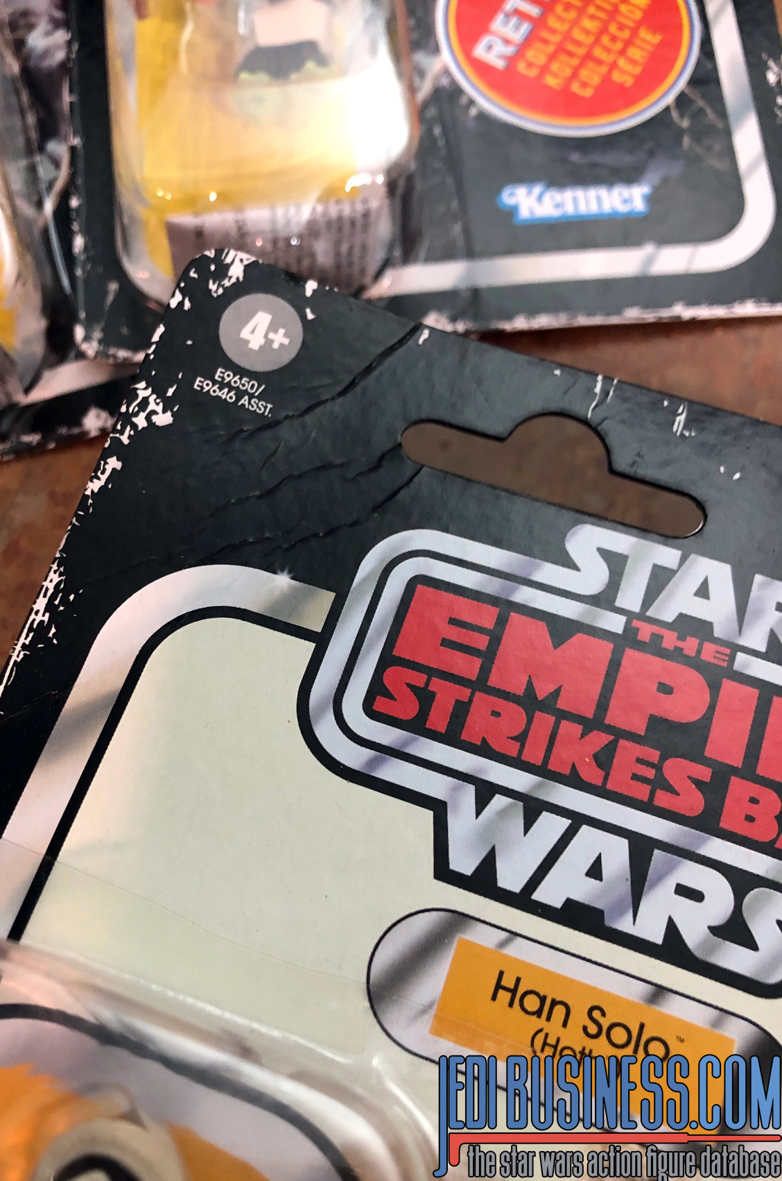 Star Wars Retro Collection Damaged Cards