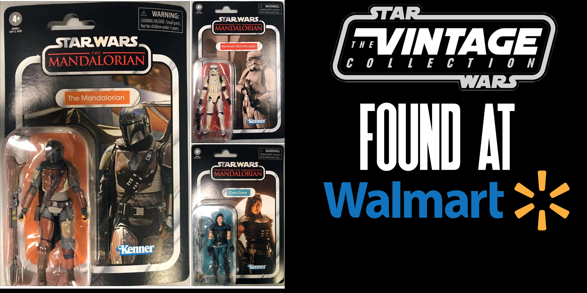 new vintage collection figures found at walmart