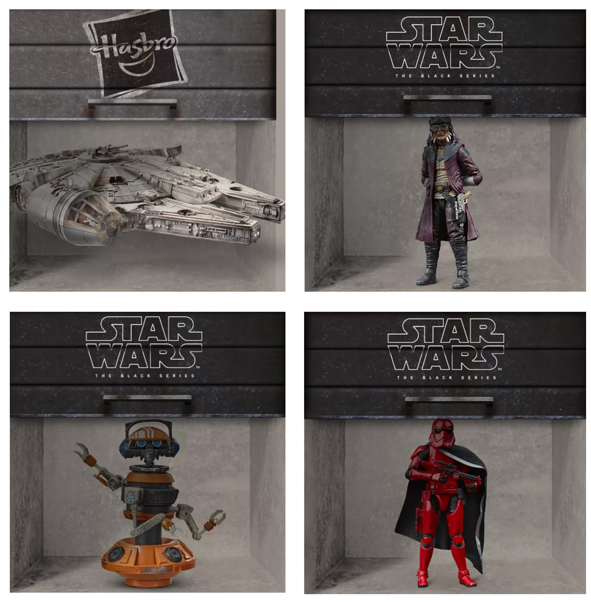 Galaxy's Edge Black Series And Vintage Collection
