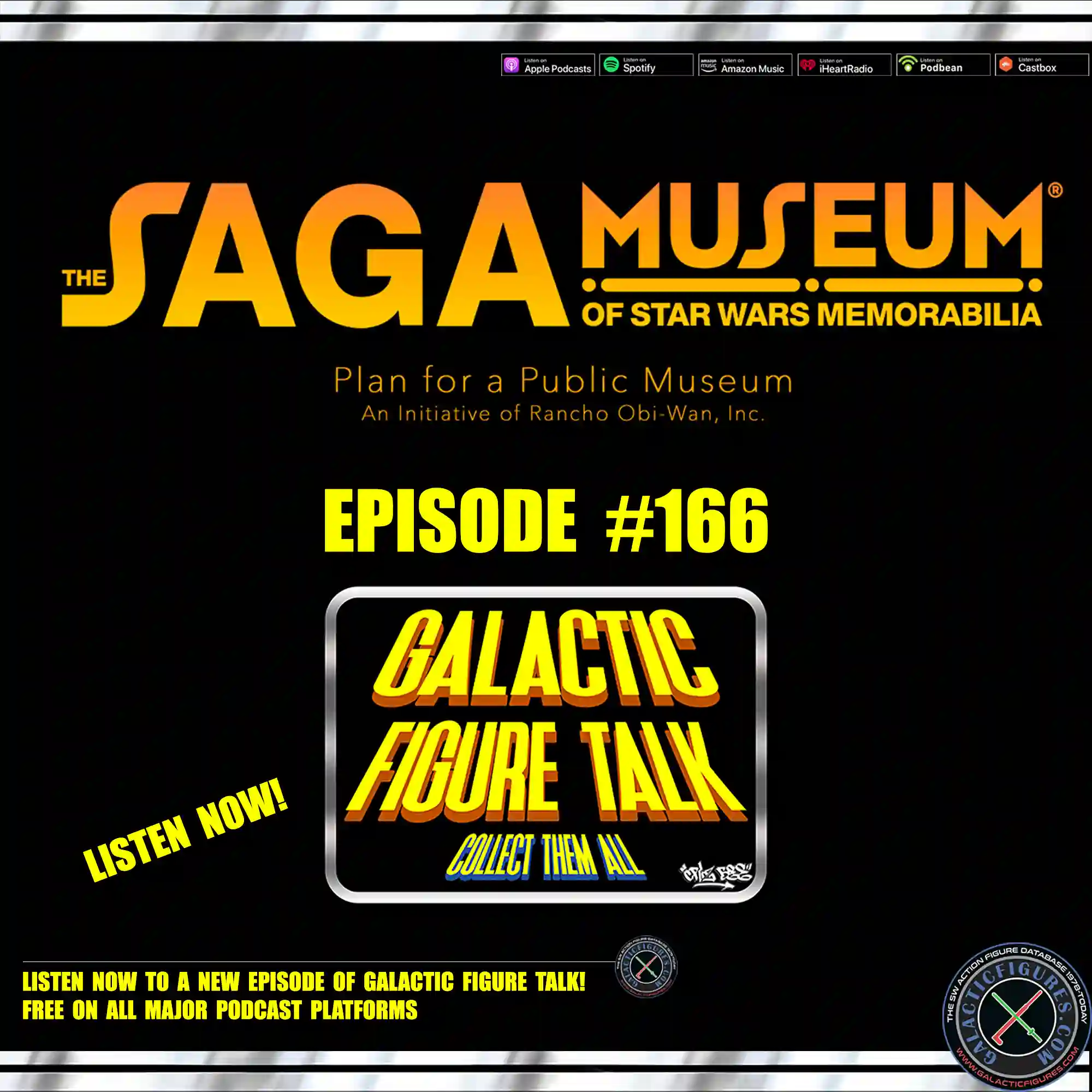 Galactic Figure Talk #166 - The SAGA Museum