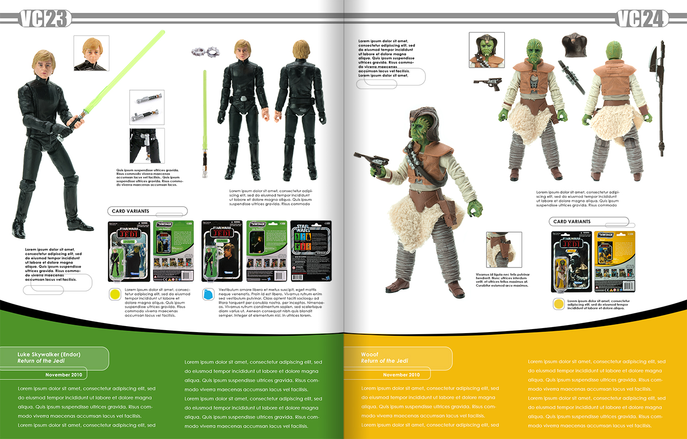 Star Wars Action figure guide book