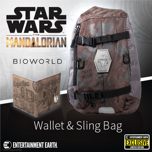 Mandalorian Sling Bag and wallet