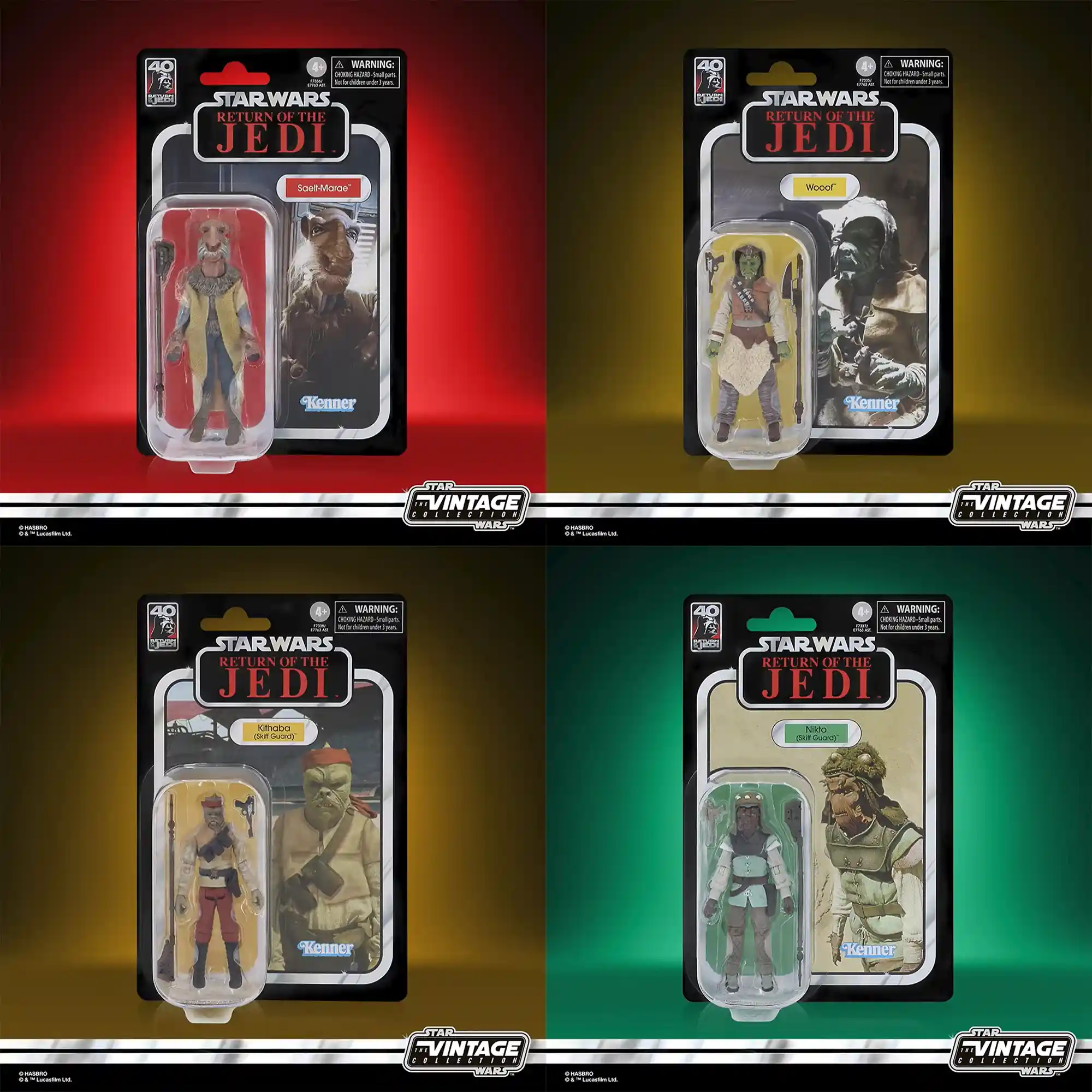 Hasbro Reveal 3 Star Wars The Vintage Collection Figures at MCM London  Comic Con 