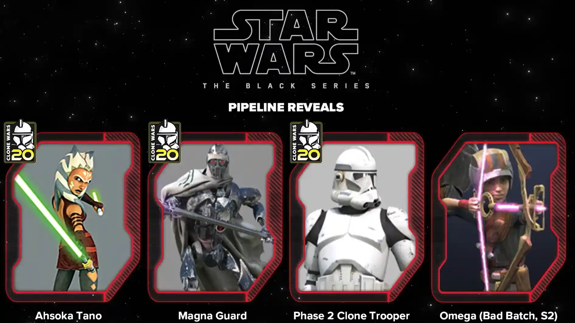 Black Series Pipeline reveals