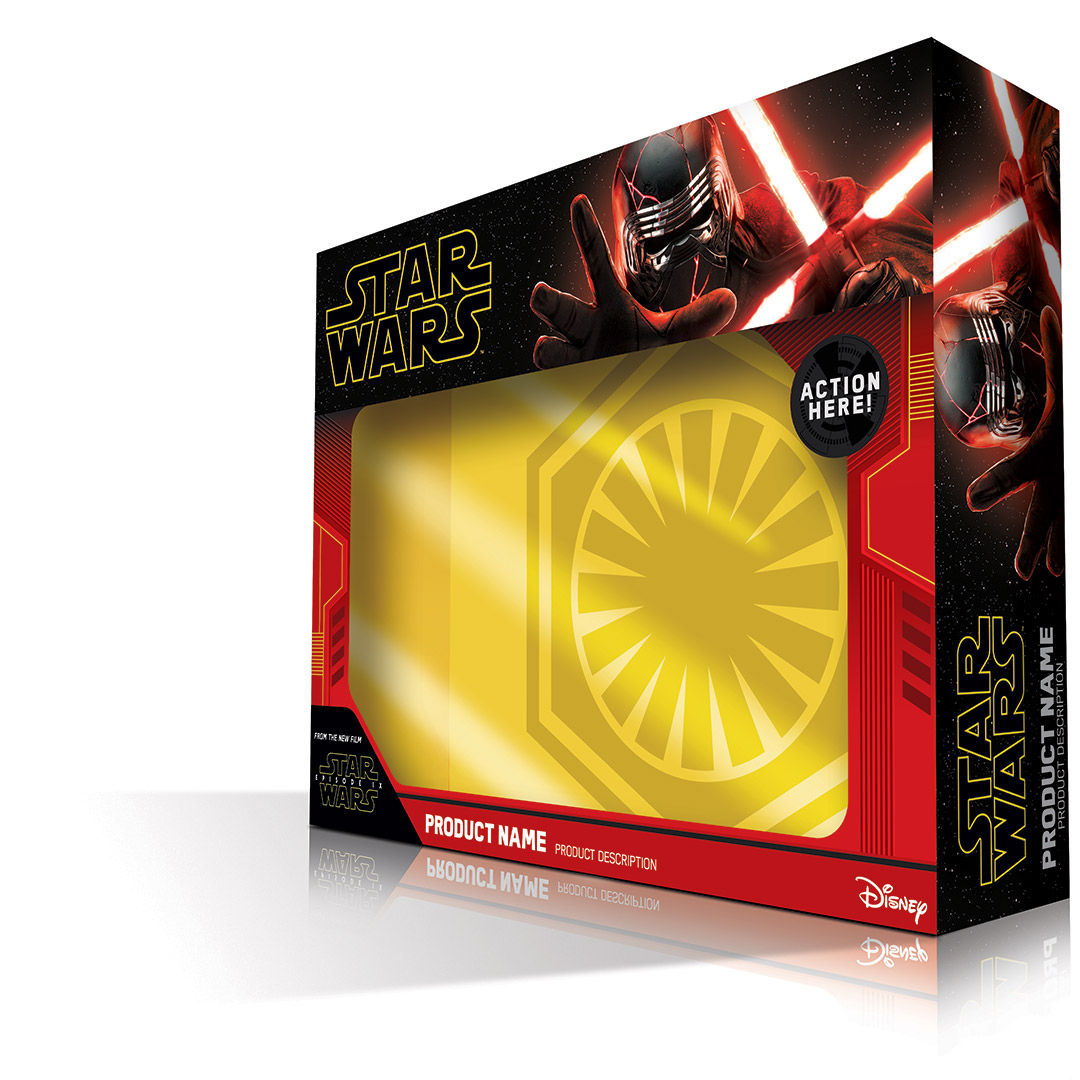 The Rise Of Skywalker packaging