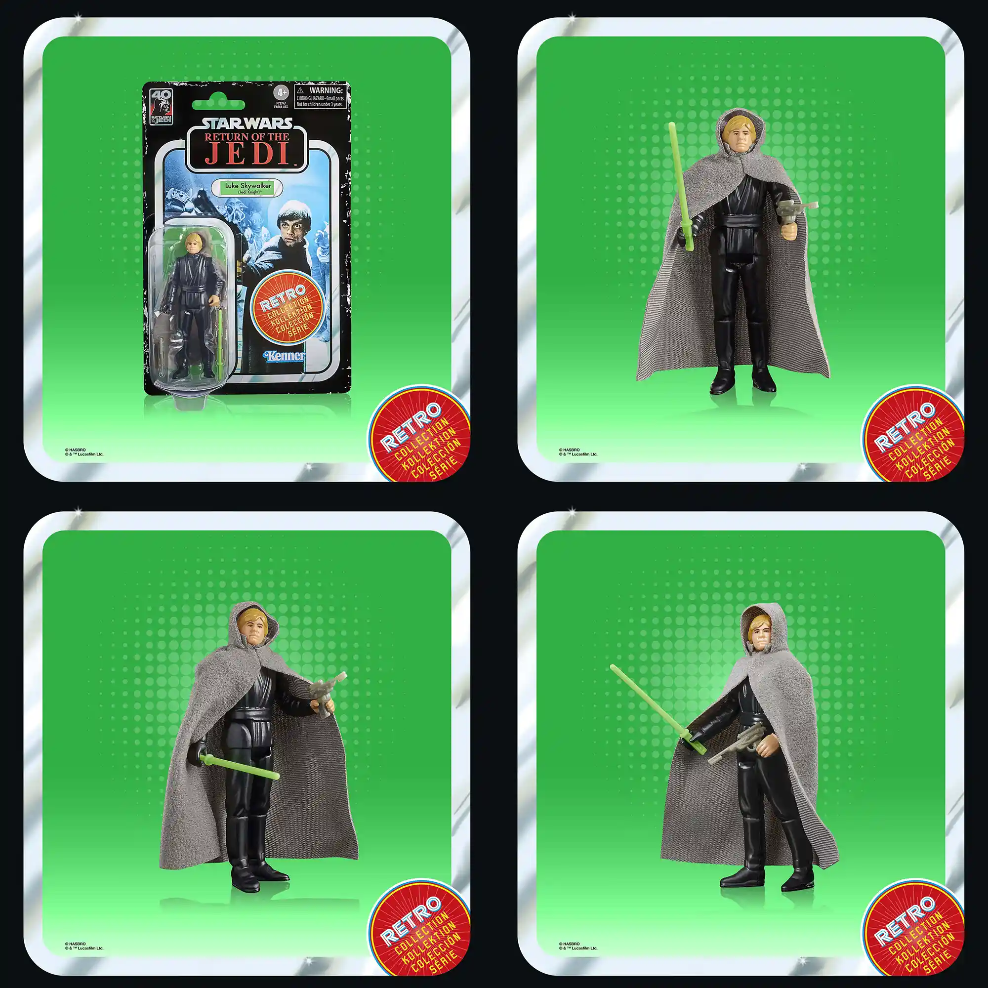 Retro Collection Luke Skywalker Jedi