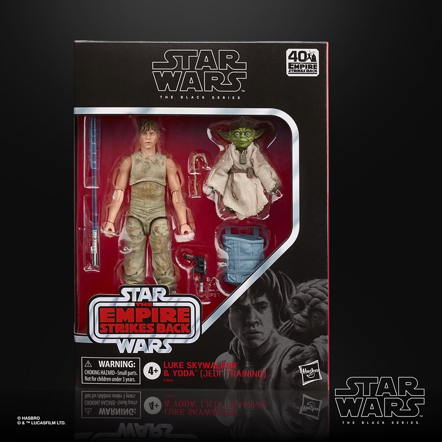 Black Series Luke Skywalker Yoda