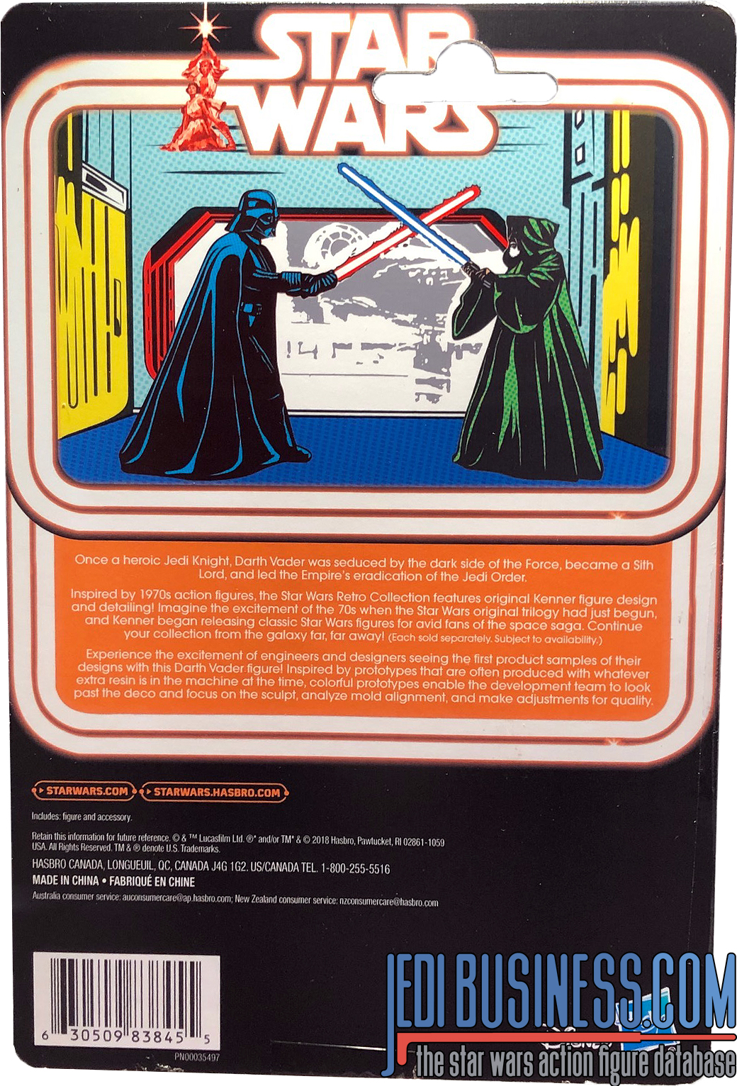 Star Wars Retro Collection Darth Vader Prototype