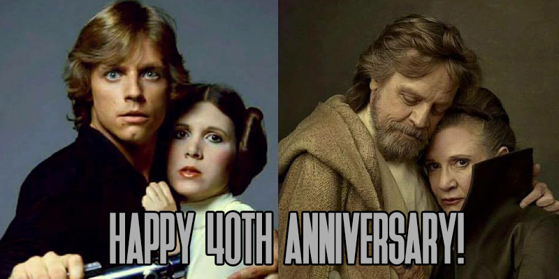 Happy 40th Anniversary Star Wars!