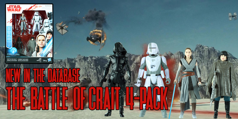New In the Database: Battle On Crait 4-Pack!