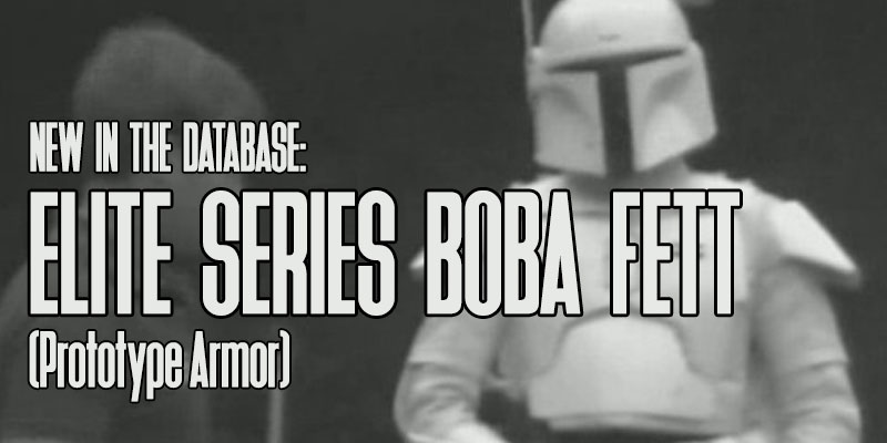 New In The Database: Disney Elite Series Boba Fett Prototype Armor