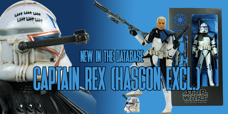 New In The Database: The Black Series 6" Clone Captain Rex (Hascon)