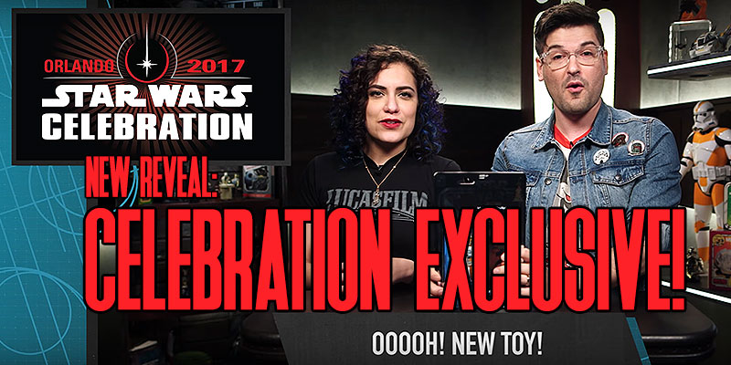 New Reveal By Hasbro: Celebration Orlando 2017 Exclusive Luke Skywalker 6" Figure!