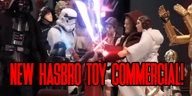 Hasbro's Star Wars 40th Anniversary TV Commercial
