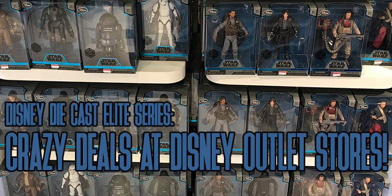 Disney Die Cast Elite Star Wars Figures On DEEP Discount!