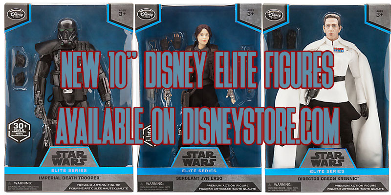 New Disney Elite Series 10" Figures Available Now!