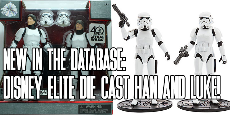 New In The Database: Disney Elite Series Luke & Han!