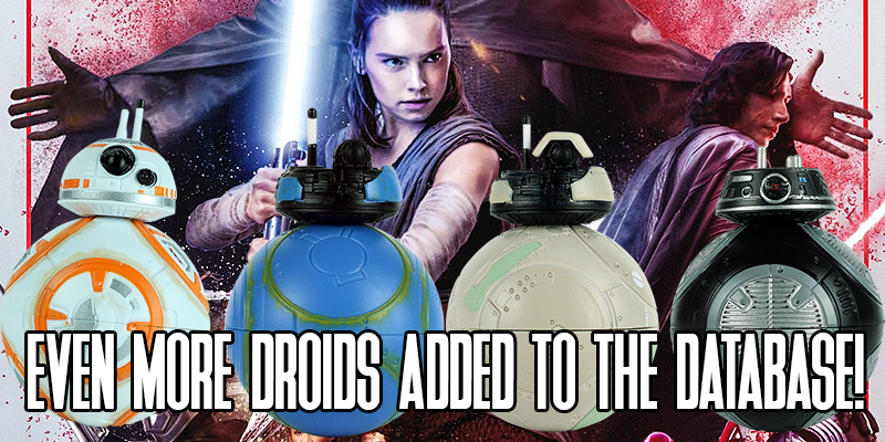 Even More Droids Added! Check Out Those BB Units!