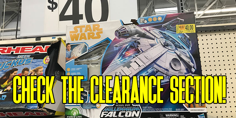 Always Check The Clearance Aisle!