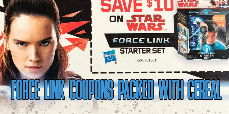 Force Link Coupons Packed With Cereal