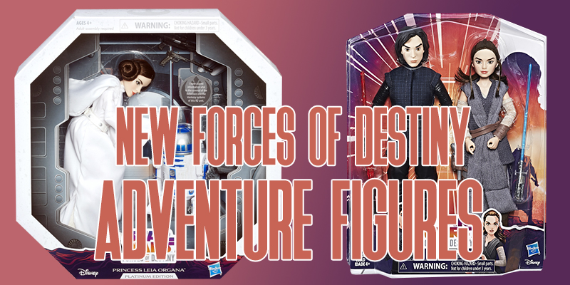 Press Photos Of New Forces Of Destiny Adventure Figures!