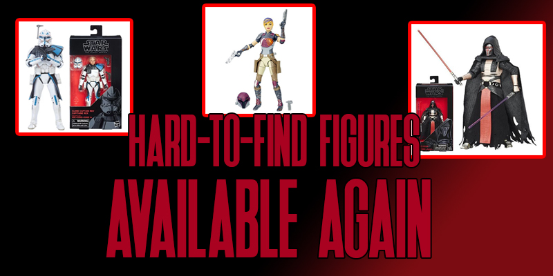 Hard-To-Find Figures Are Back!
