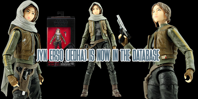 New In The Database: Sergeant Jyn Erso (Jedha) The Black Series