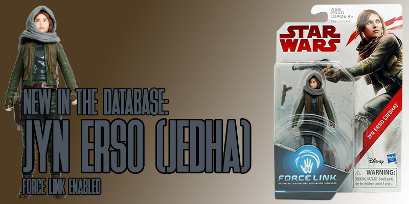 New In the Database: Force Link Enabled Jyn Erso (Jedha)