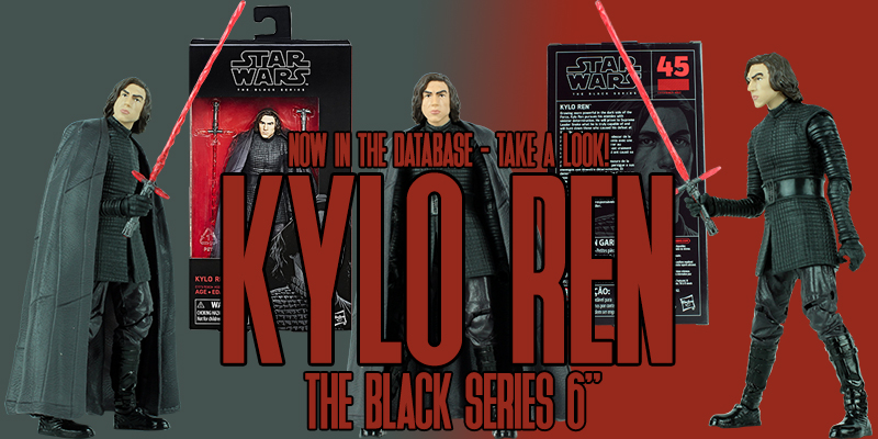 New In The Database: The Black Series 6" Kylo Ren #45