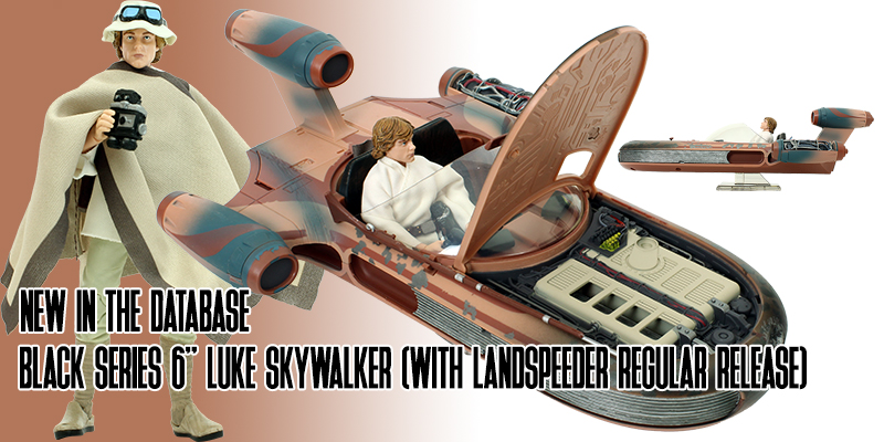 New In the Database: Luke Skywalker (With Landspeeder, Regular Version)