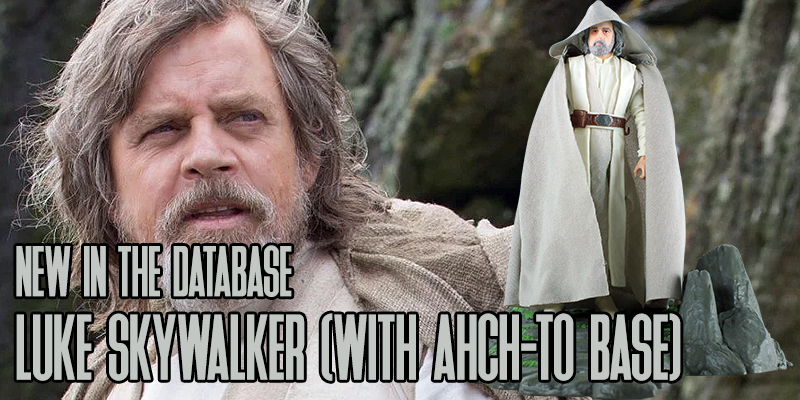 New In the Database: Luke Skywalker (With Ahch-To Base)