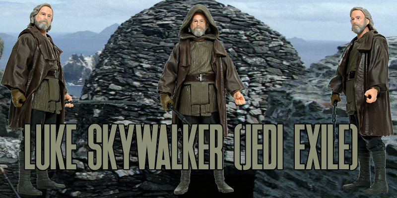 New In The Database: The Last Jedi 3.75" Luke Skywalker (Jedi Exile)