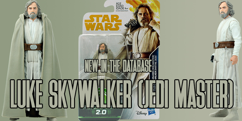 New In the Database: Luke Skywalker (Jedi Master) Force Link 2.0!