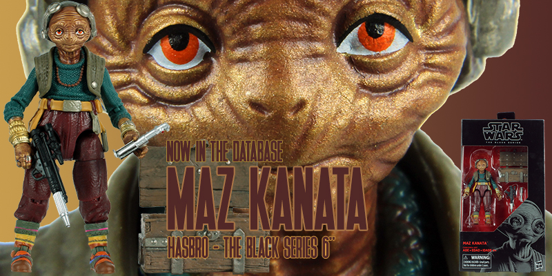 New In The Database: The Black Series 6" Maz Kanata
