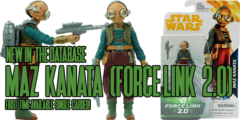 New in the database: Force Link 2.0 Maz Kanata!